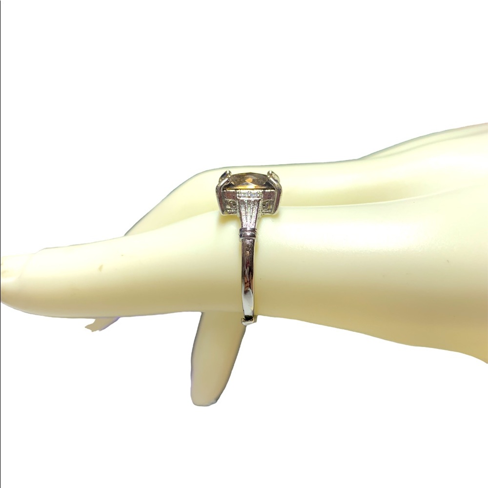 ✨💫Beautiful Smokey Quartz Adjustable Ring✨ - Picture 4 of 5